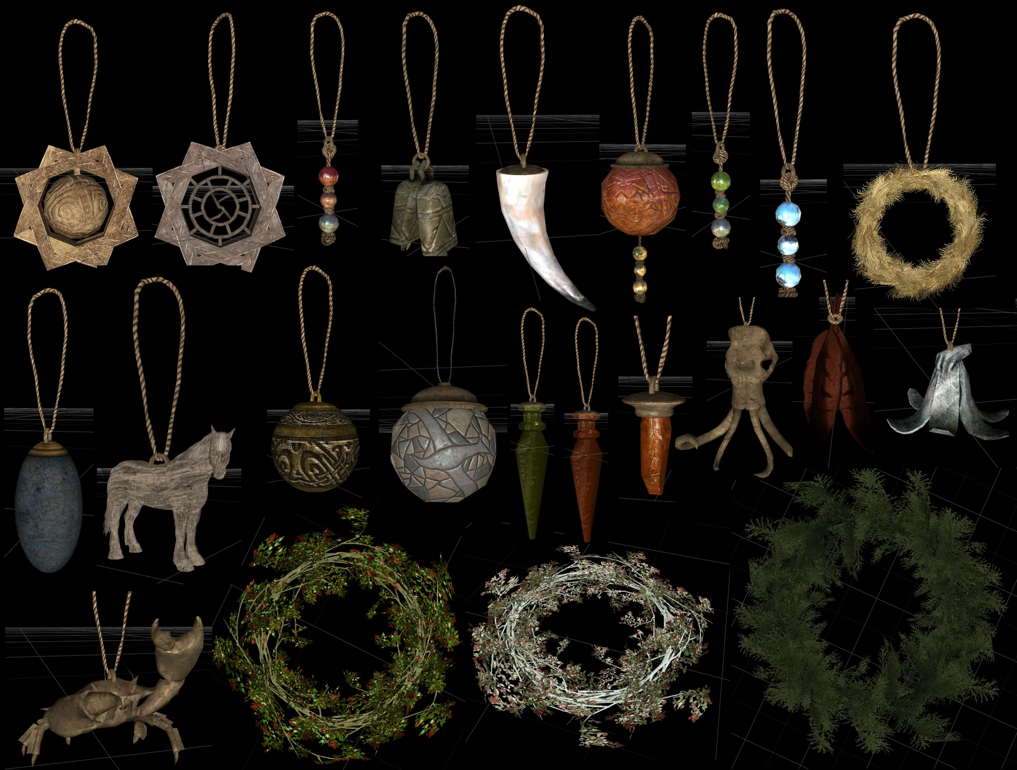 Christmas Decorations Clutter Modding Resource- V2 Christmas Decorations Clutter Modding Resource- V2