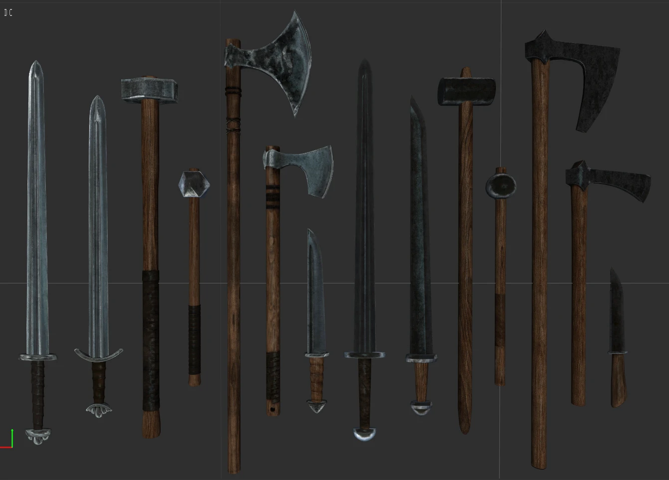 Steel and Iron Weapons WIP at Skyrim Nexus - Mods and Community