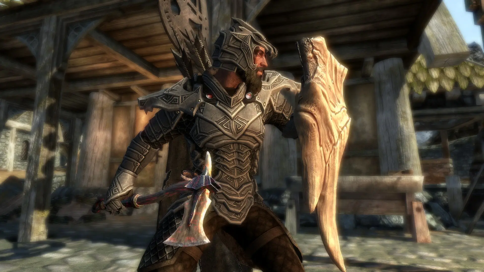 Nord Defensive DragonBone Armor At Skyrim Nexus Mods And Community   16467754 1445739549 