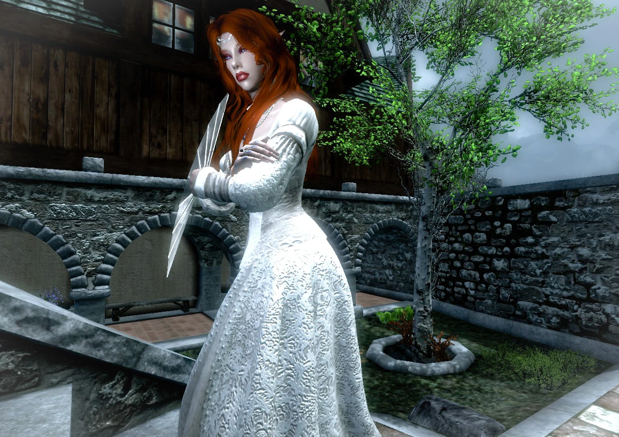 Wedding Day Dress by Divine Elegance at Skyrim Nexus - Mods and Community