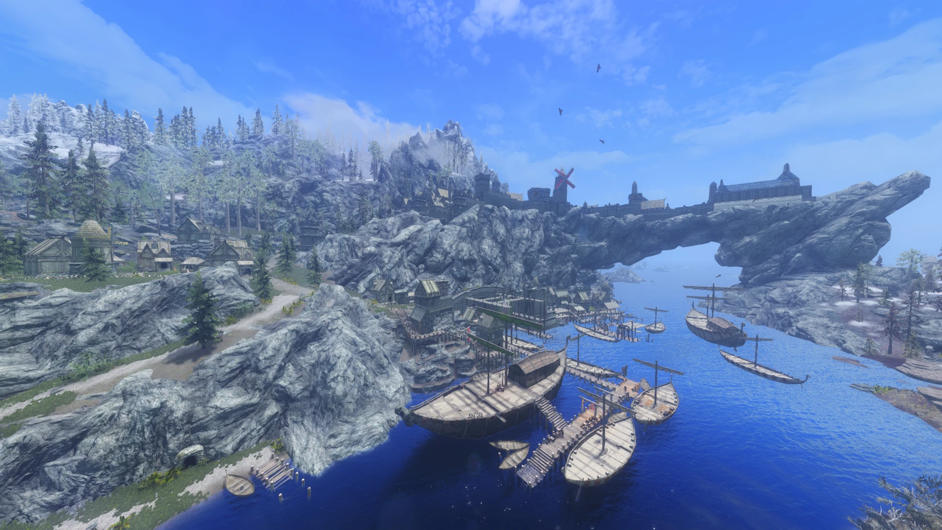 skyrim solitude docks mod