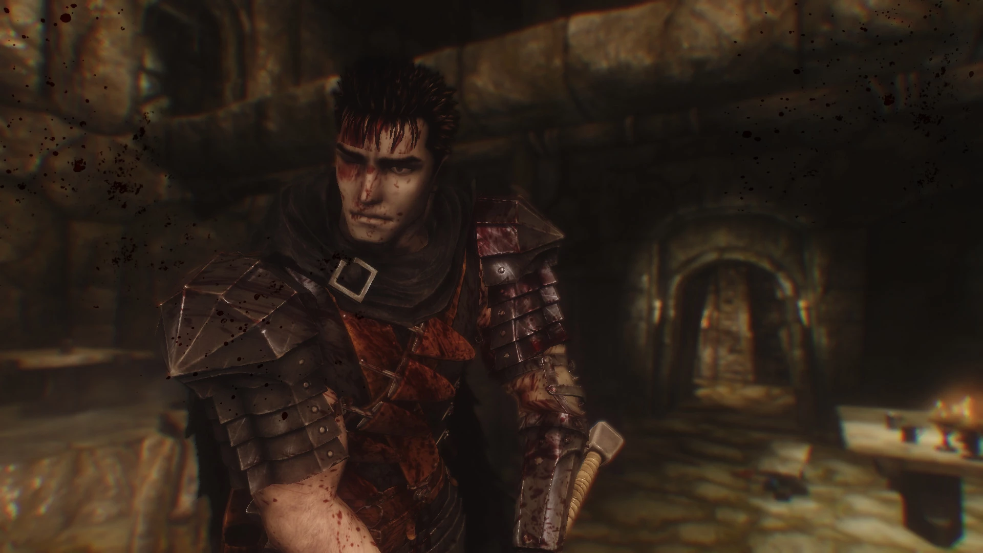 Black Swordsman in Skyrim Black Swordsman in Skyrim