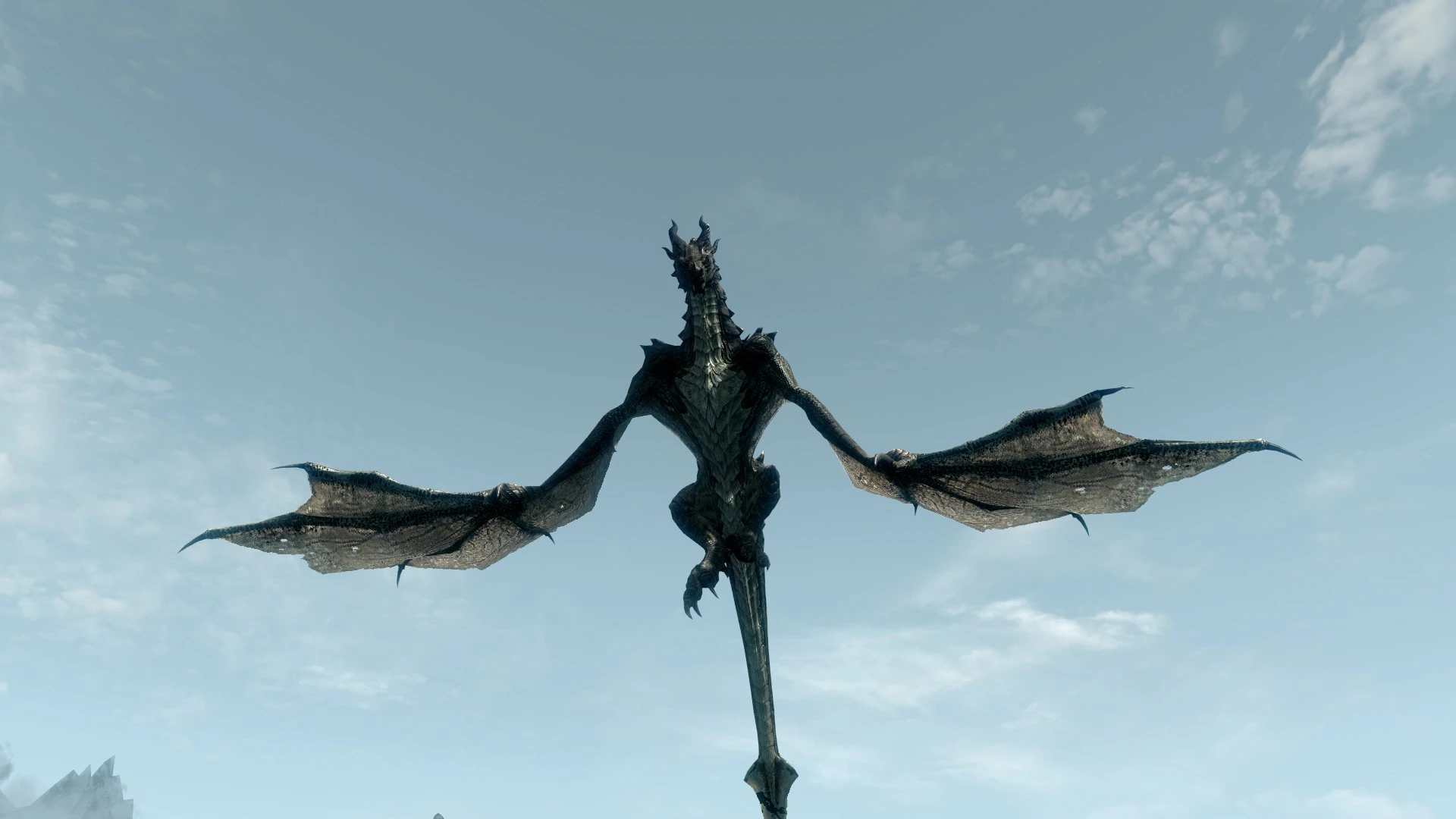 skyrim how to fly dragon