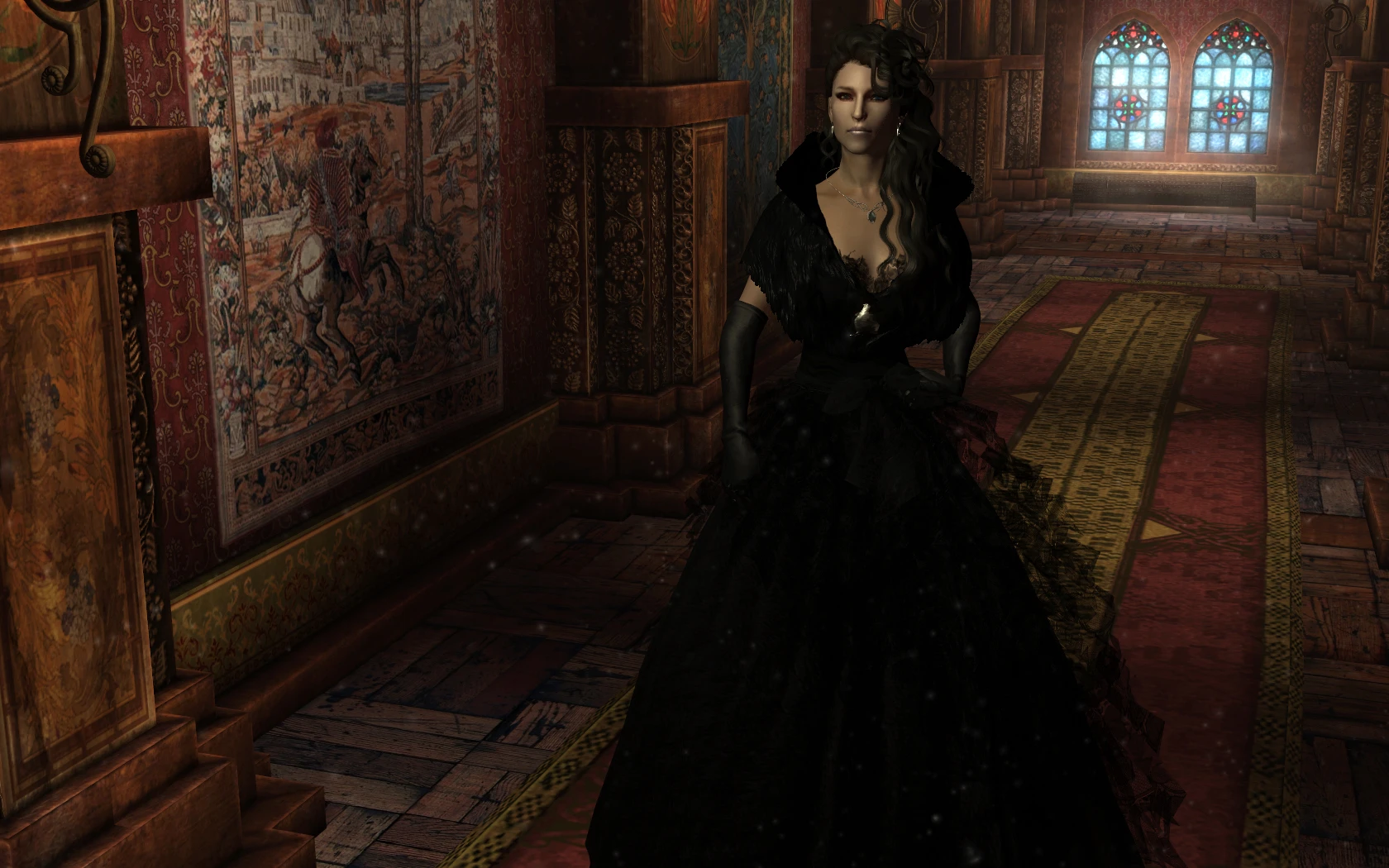Elegant Dress and Scarlet Dress at Skyrim Nexus - Mods and Community