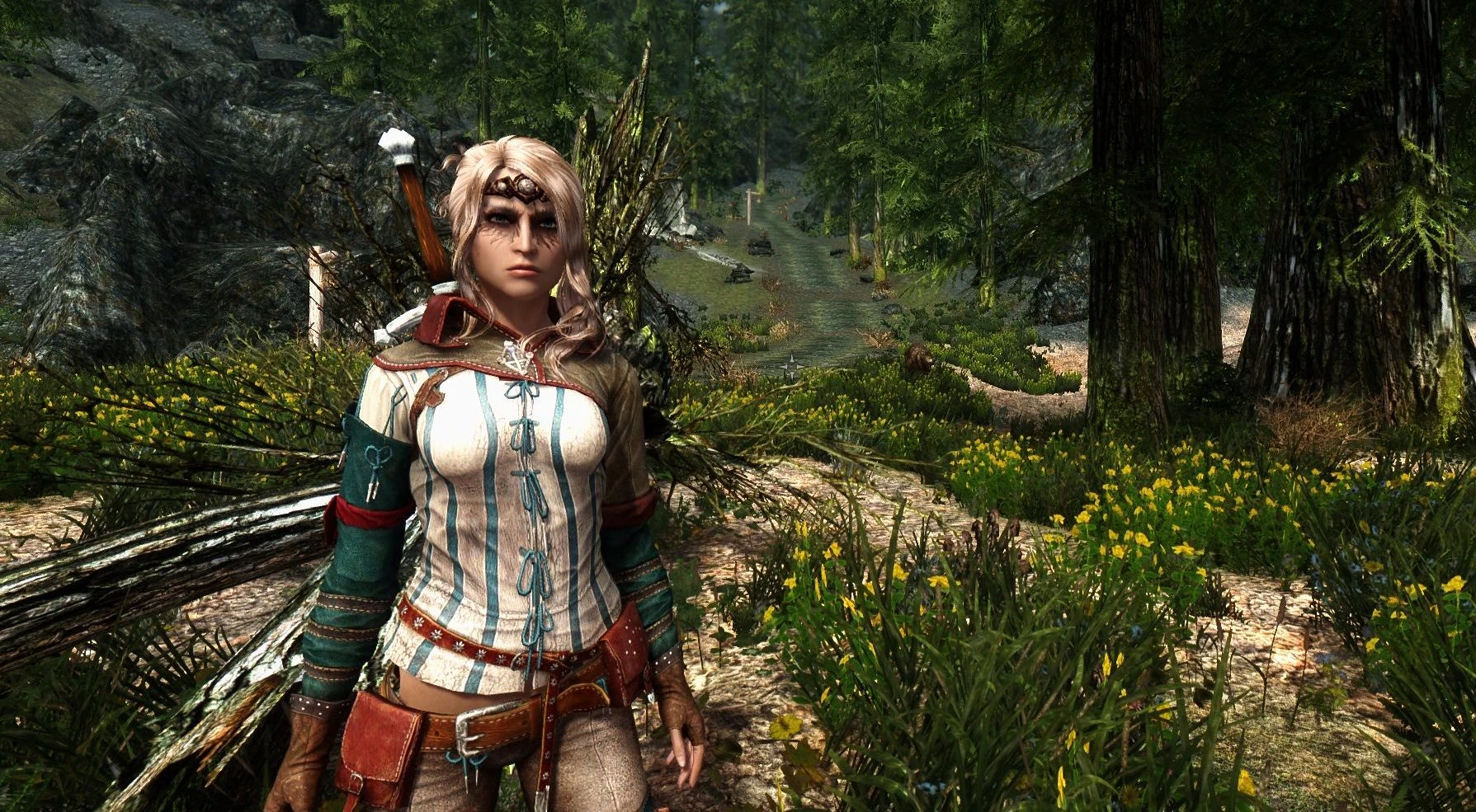 Triss Armour Retextured At Skyrim Nexus Mods And Community