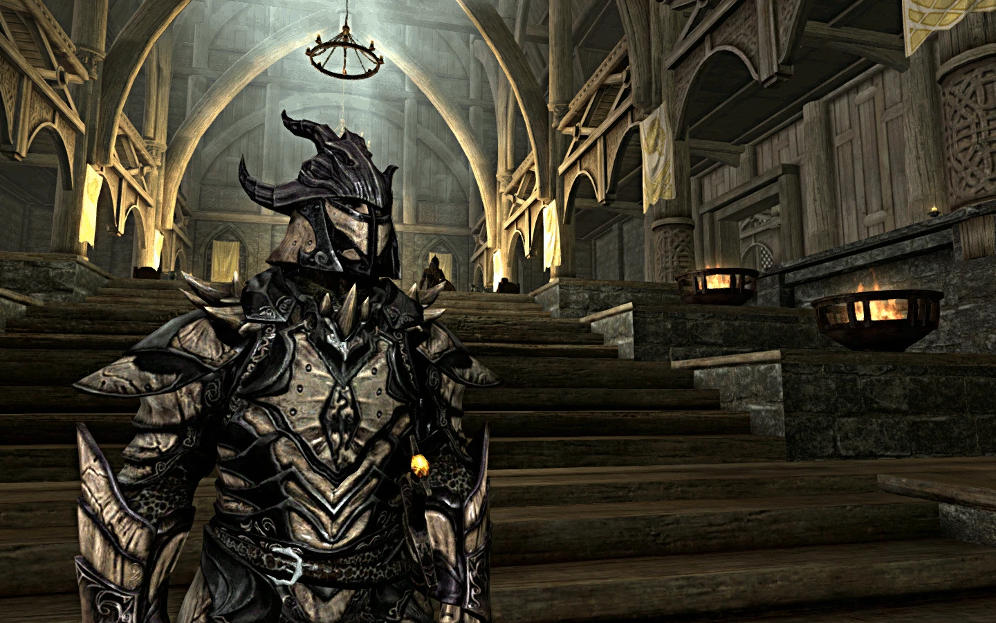skyrim dragon knight armor