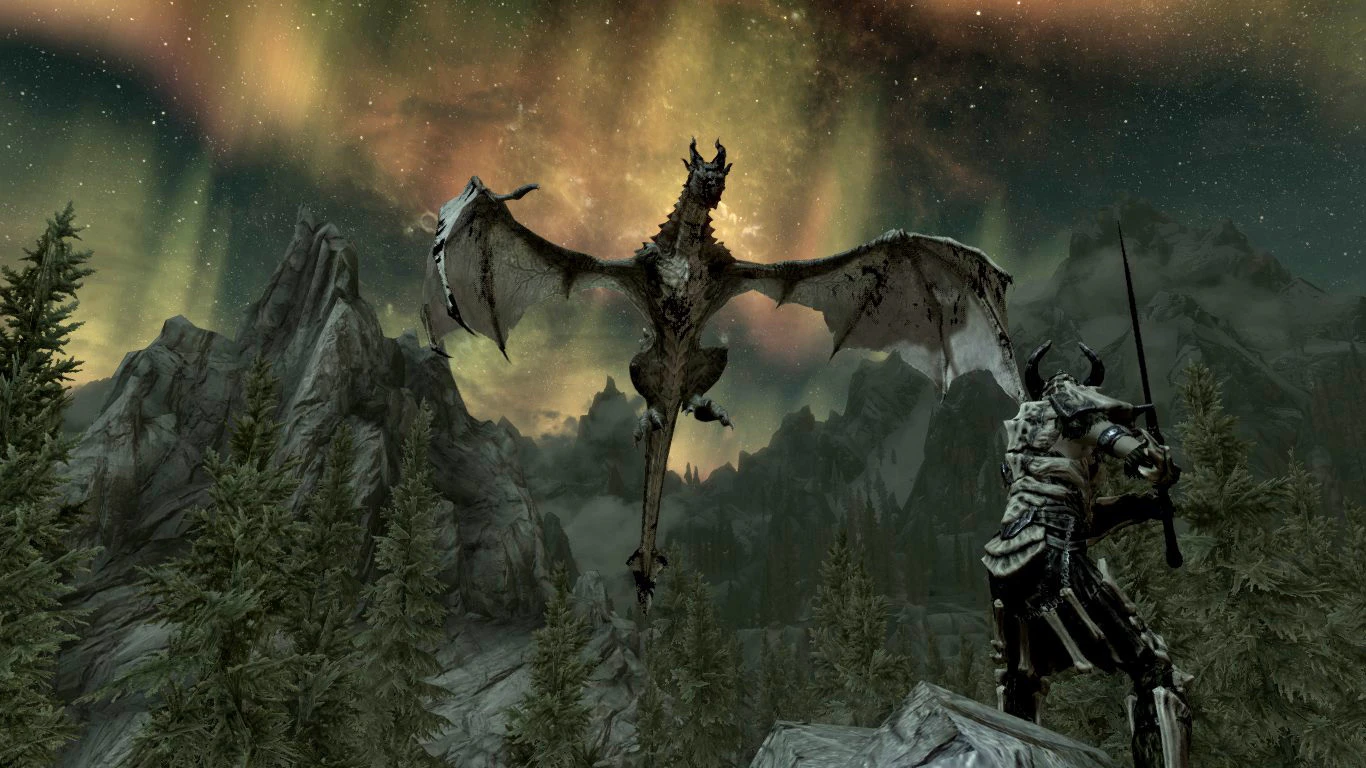 Dragon Vs Dragonborn 01 At Skyrim Nexus - Mods And Community