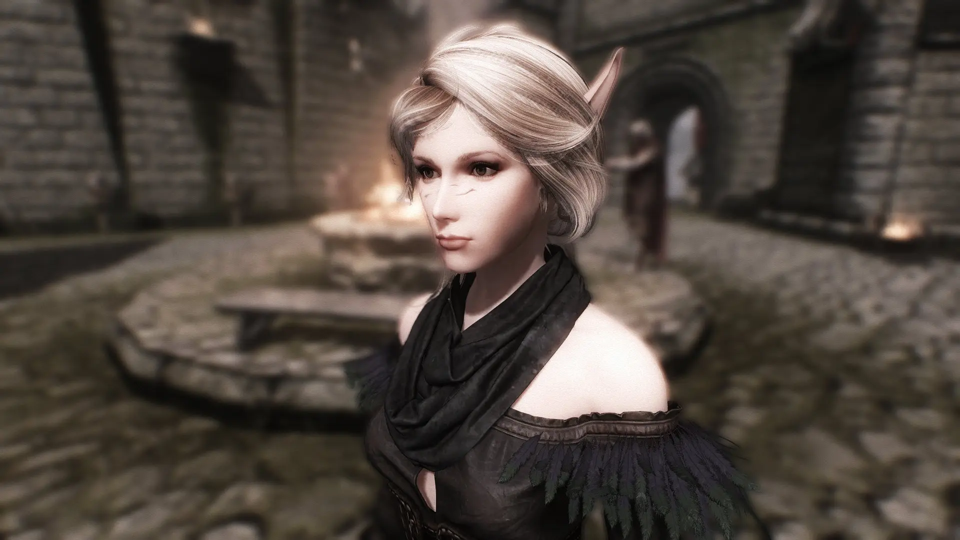 Pretty dangerous. Yuih скайрим. Skyrim Dark Elf preset. Yuih Elf Shadow.