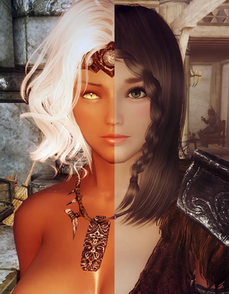 skyrim beautiful face presets