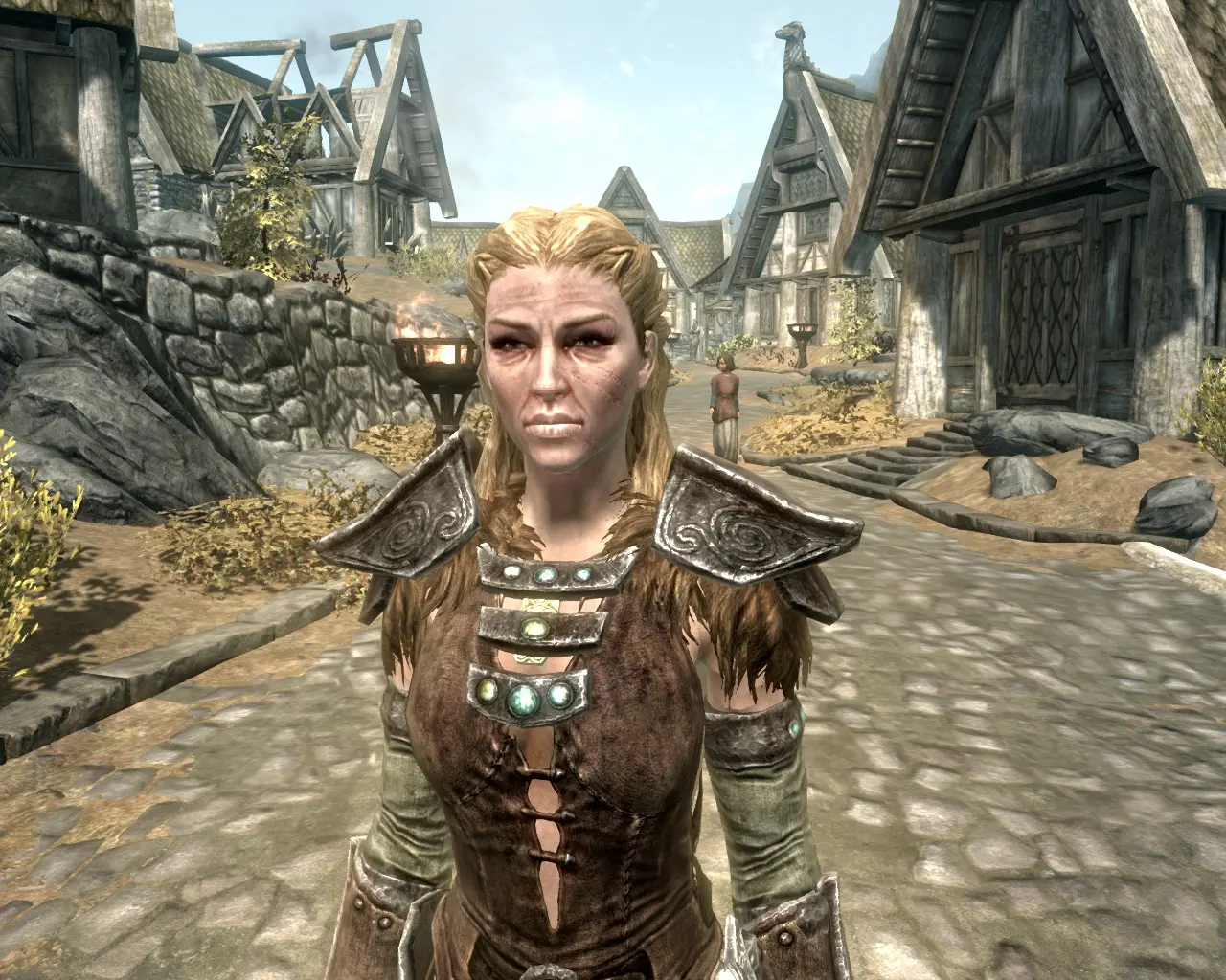 A True Nord Woman Named Ferelda At Skyrim Nexus Mods And Community