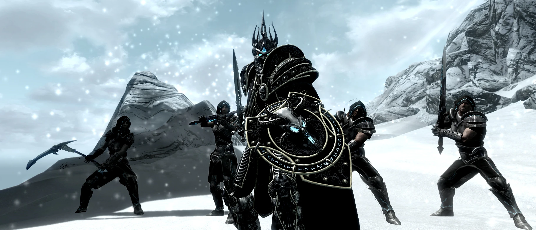 skyrim death knight mod