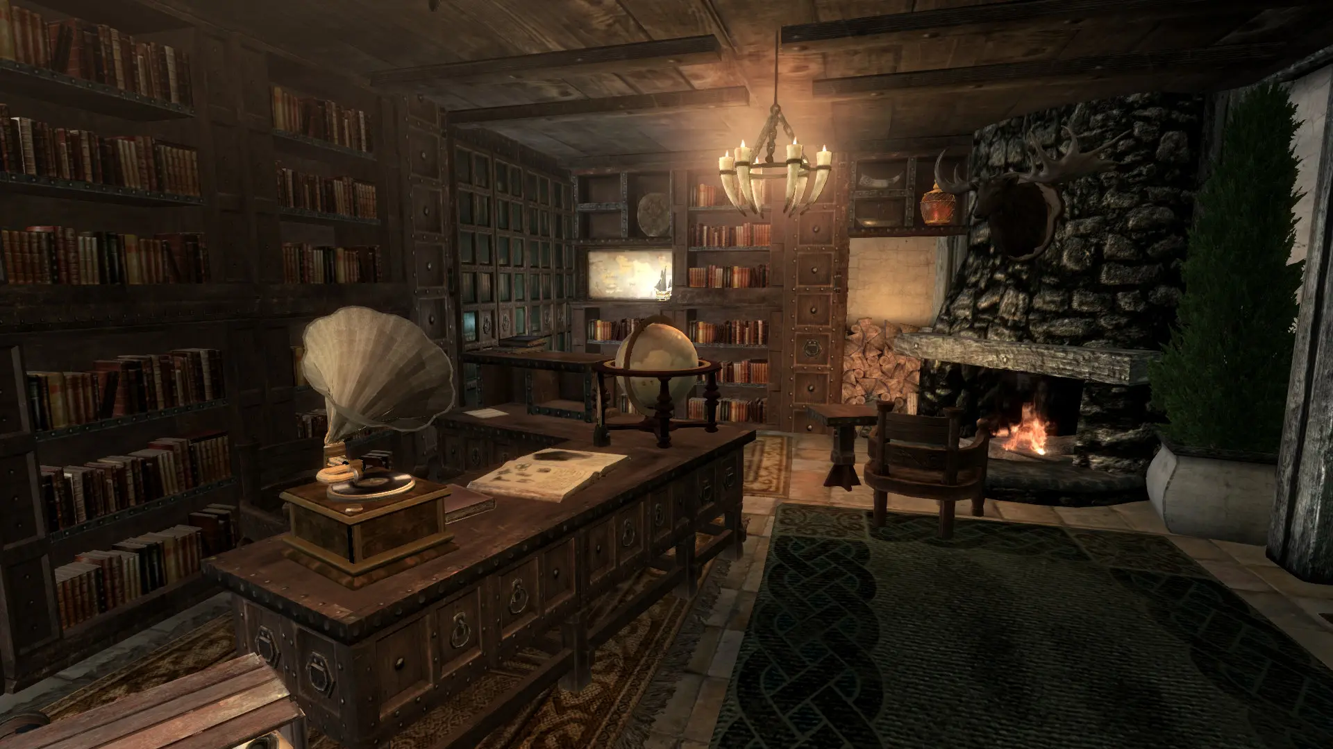 Noble's Home Library at Skyrim Nexus - Mods and Community