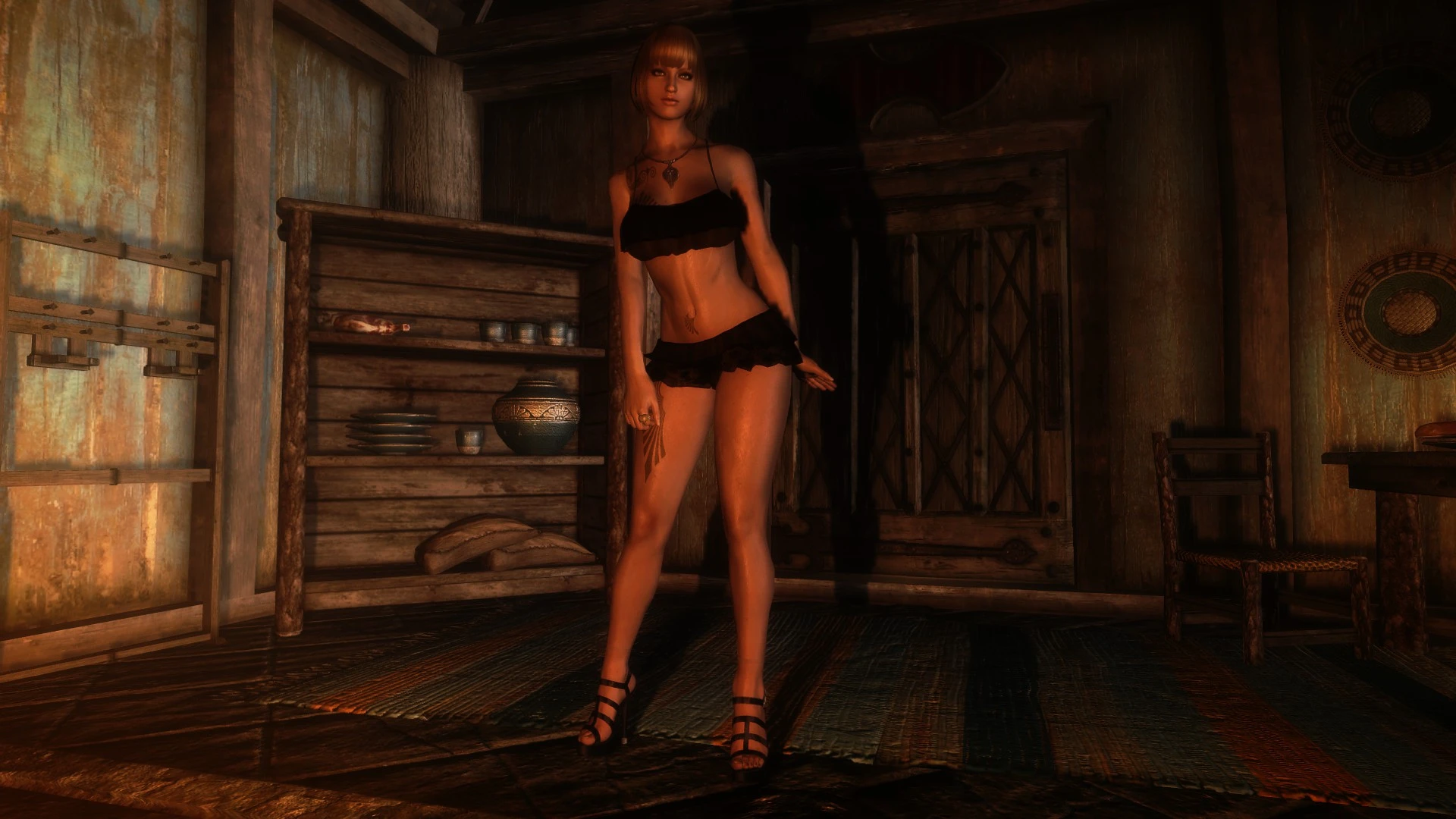 Trying On Some Lingerie At Skyrim Nexus Mods And Community