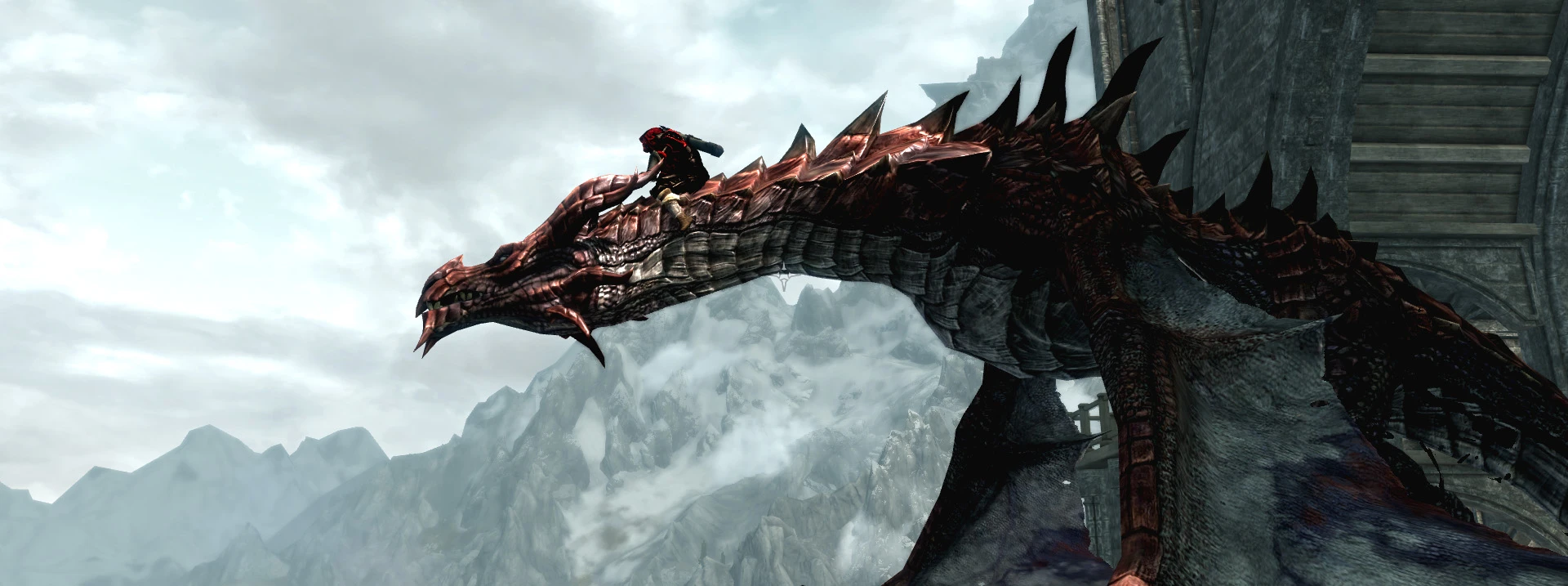 skyrim ride dragon mod