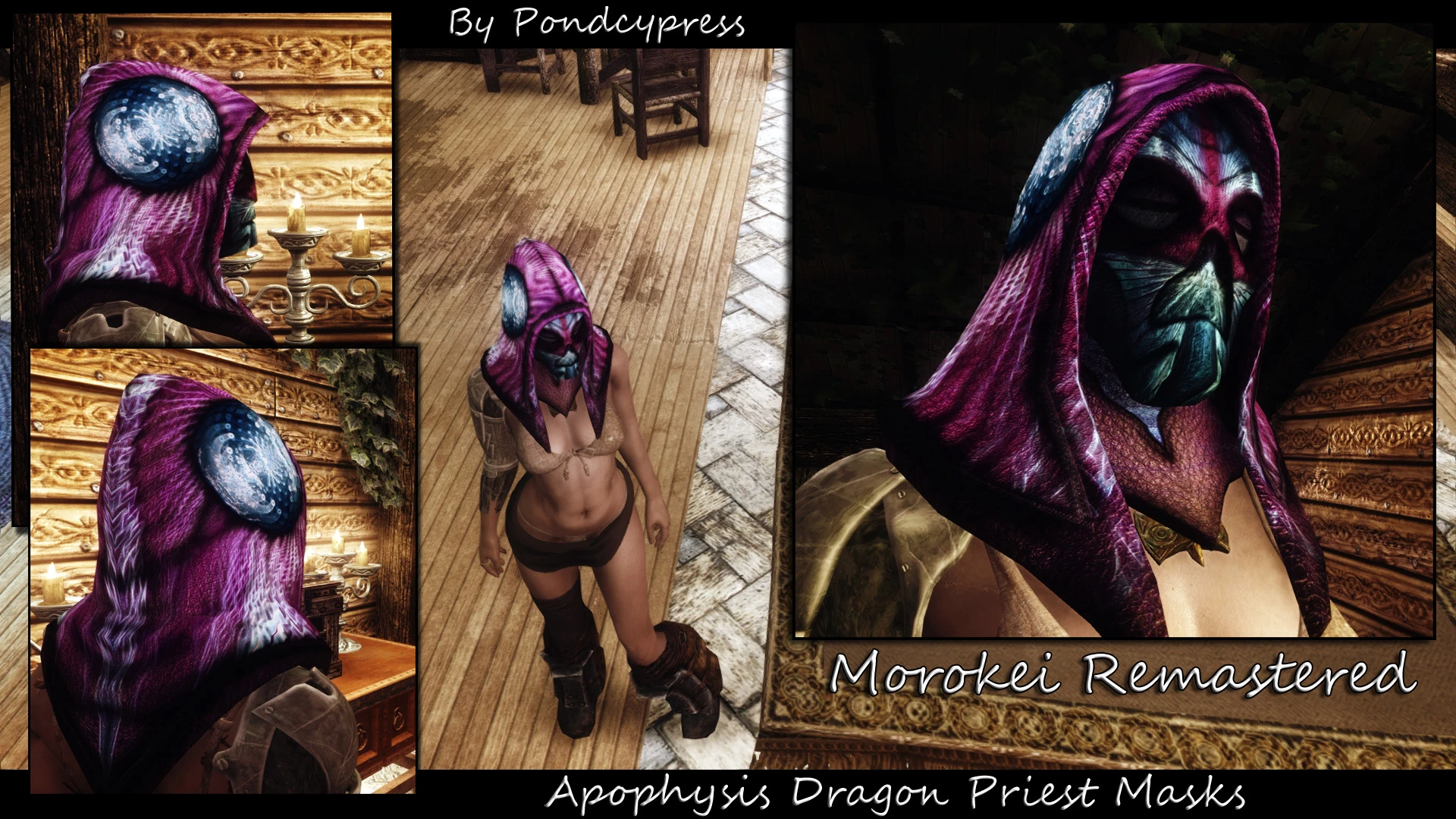 skyrim special edition dragon priest masks mod