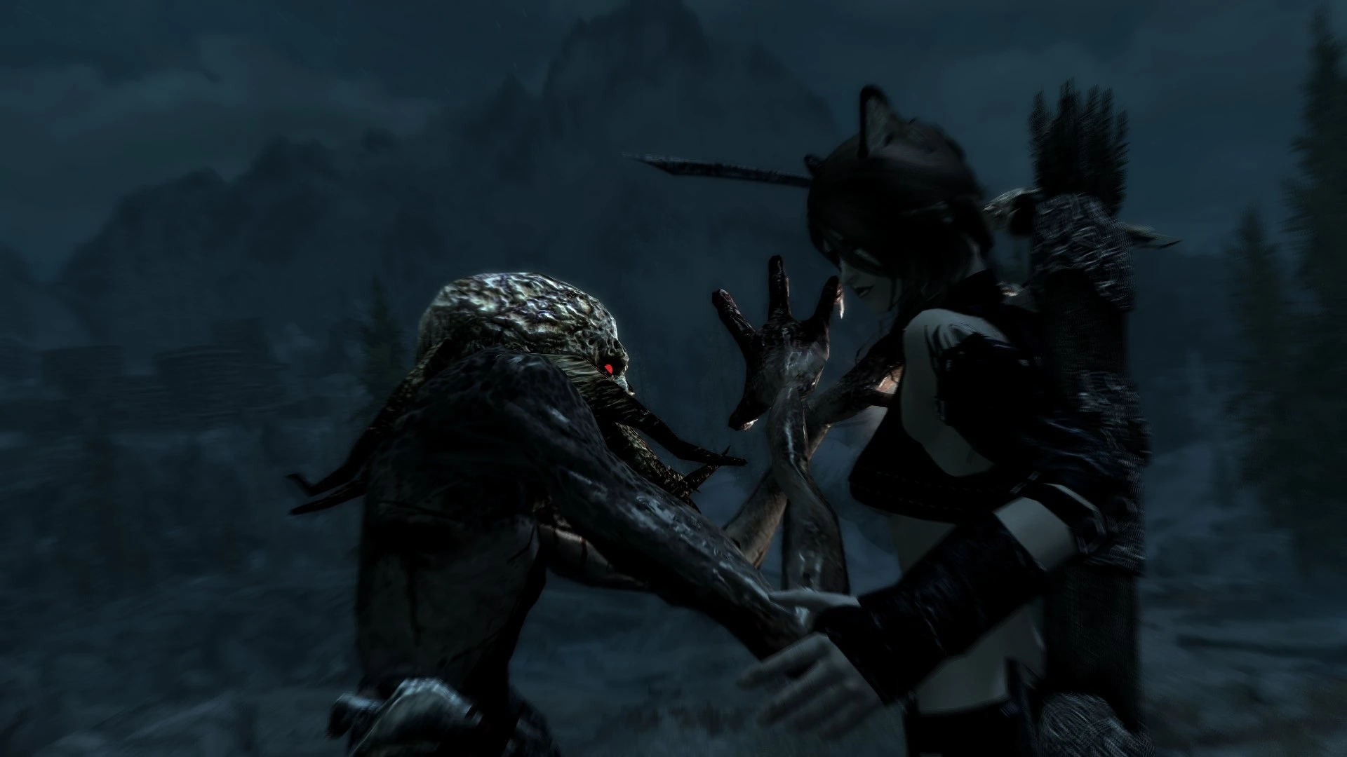 skyrim monster mod reborn