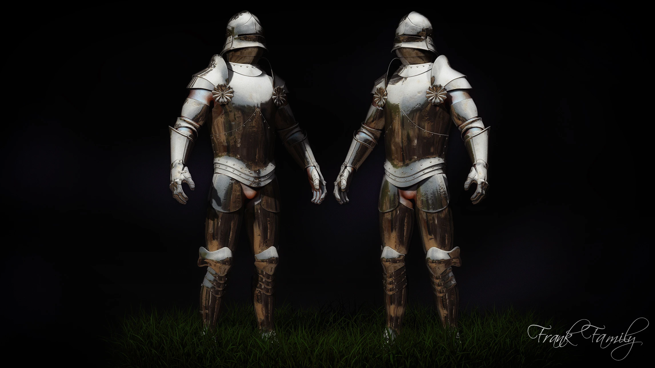 skyrim medieval knight armor