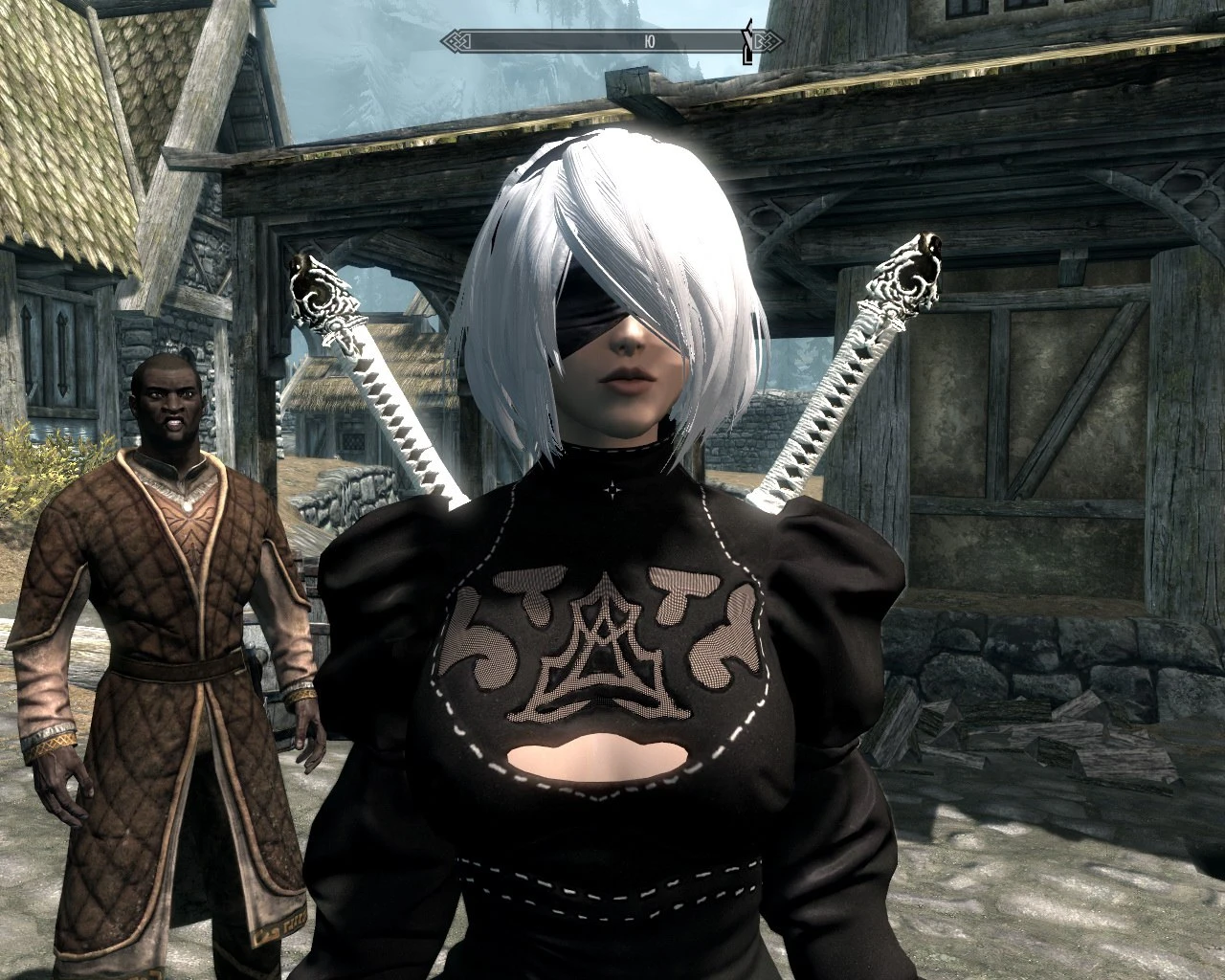 Skyrim прическа 2b