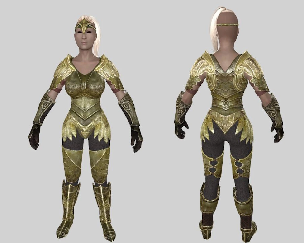 Skyrim elven armor mod