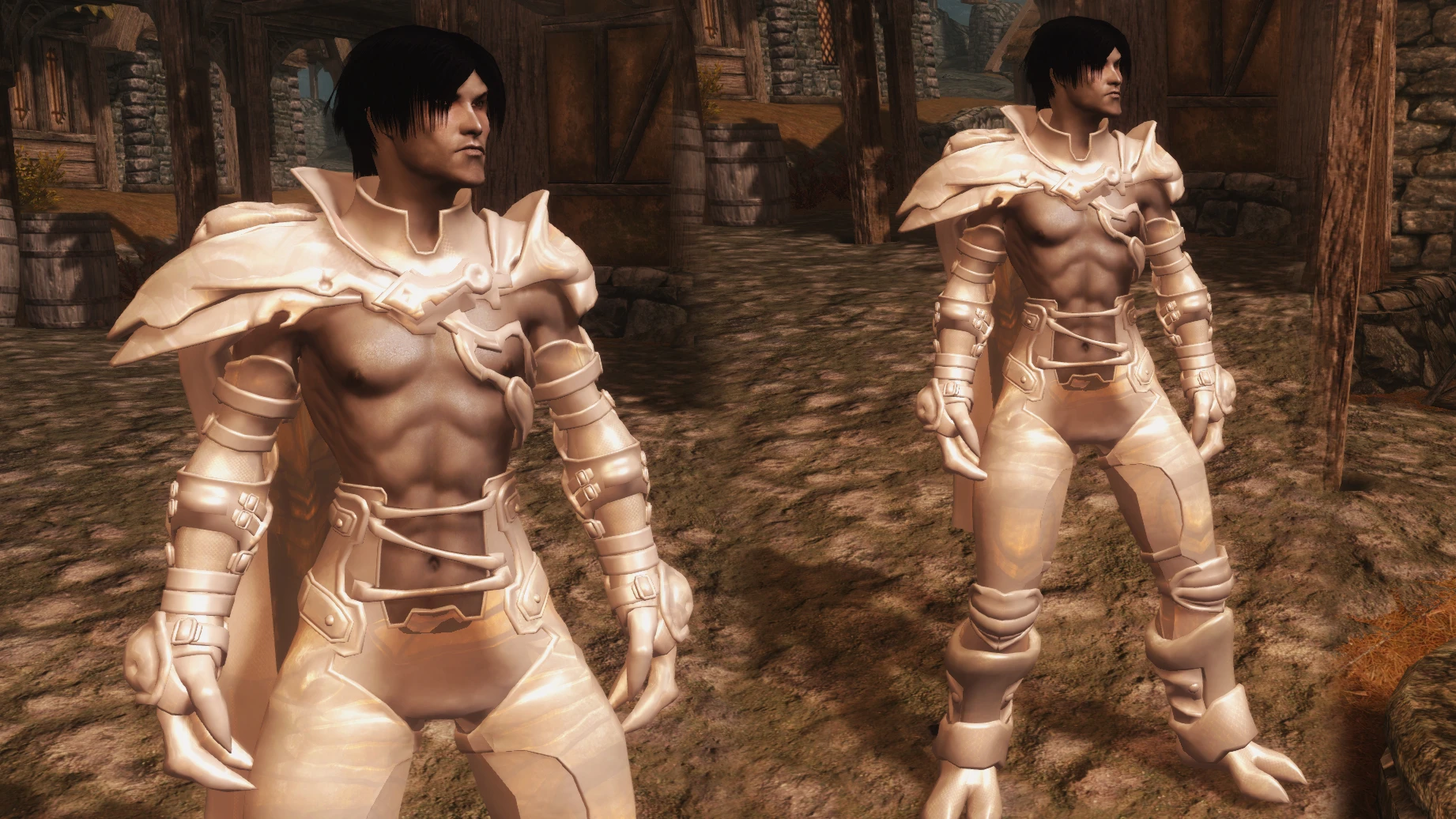 Sexy male armor