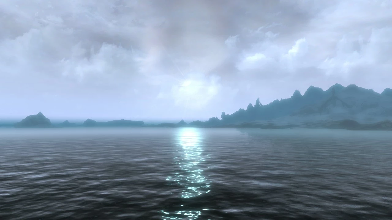 Sunrise Over the Shores of Solitude Sunrise Over the Shores of Solitude