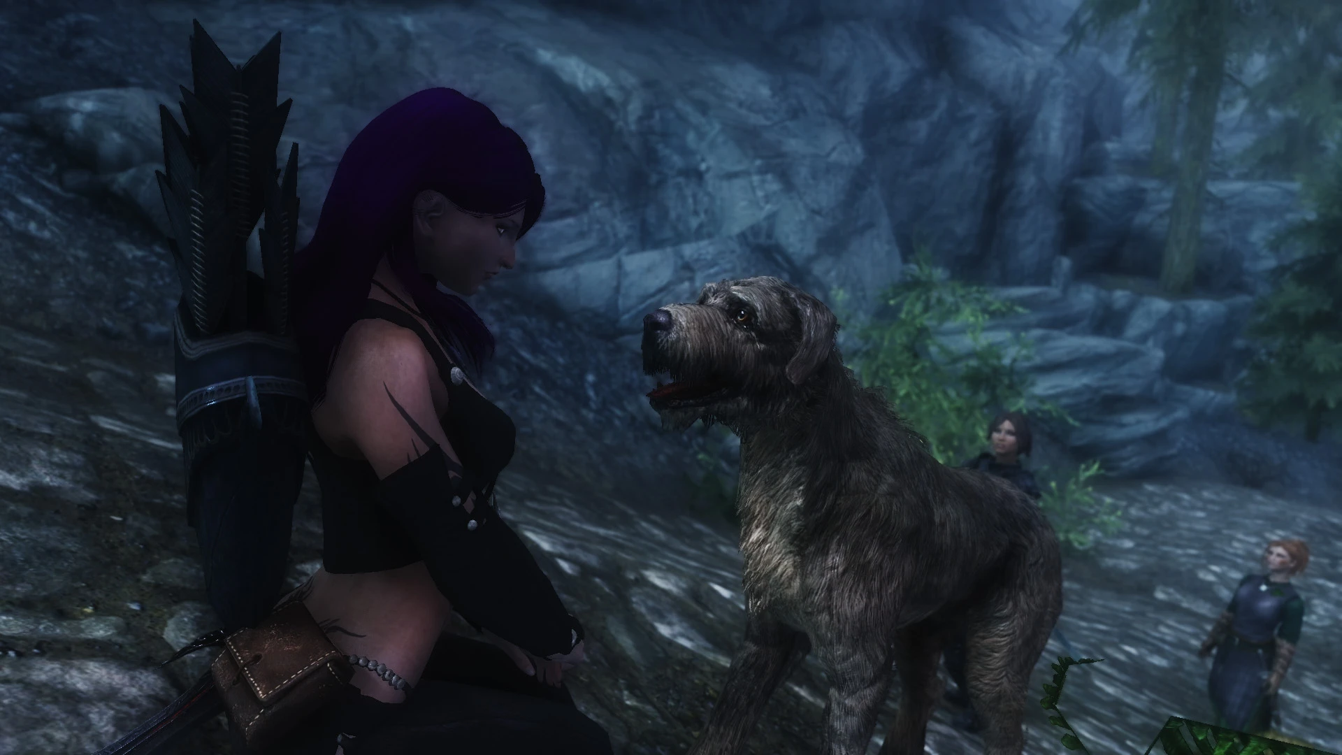 where do i find the talking dog in skyrim