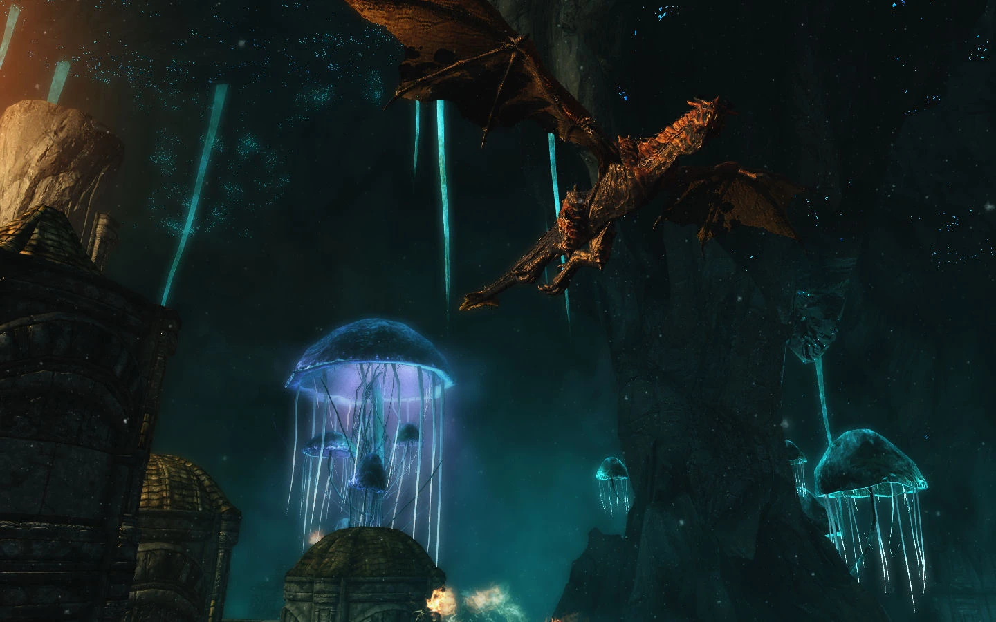 Dragon In Blackreach At Skyrim Nexus Mods And Community   2886697 1327617764 