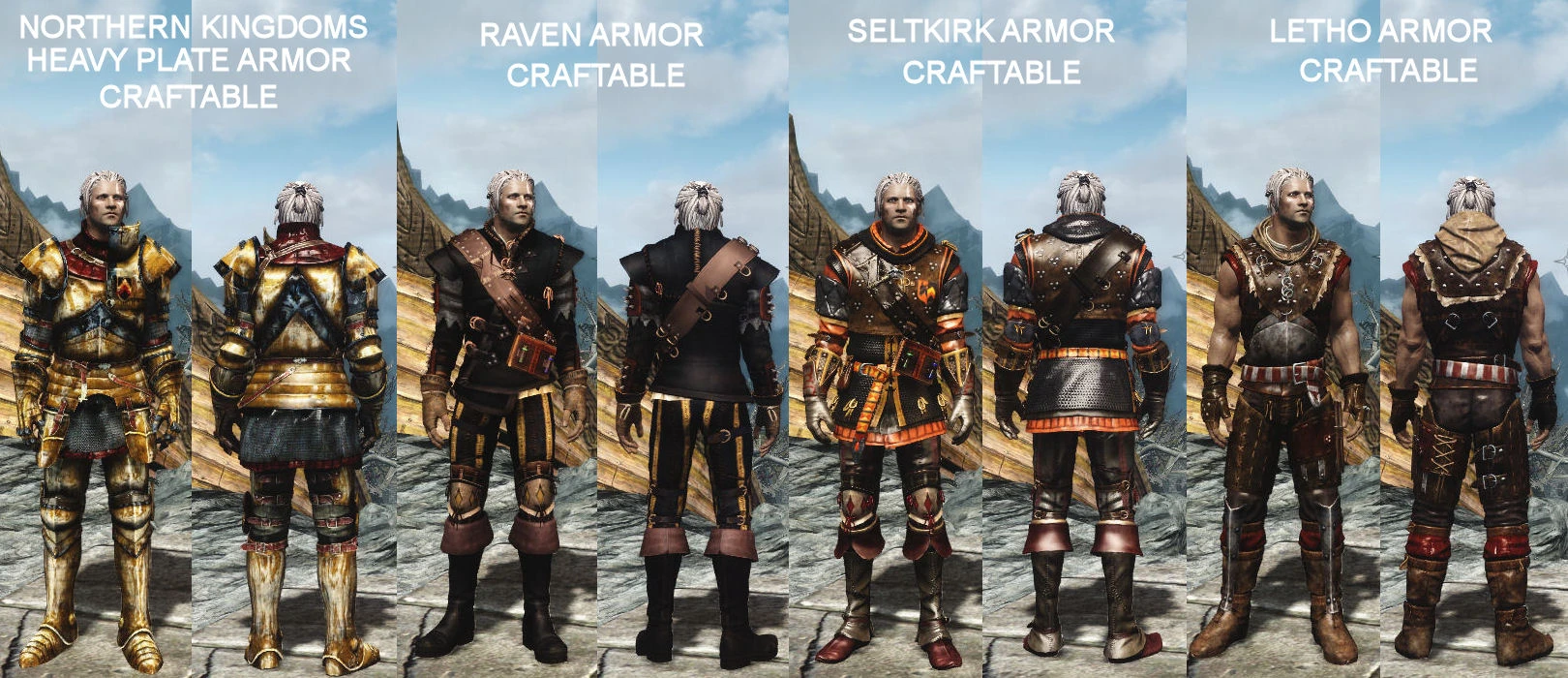 Skyrim the witcher 3 armors фото 58