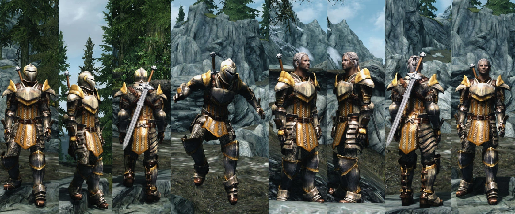 skyrim warden armor mod