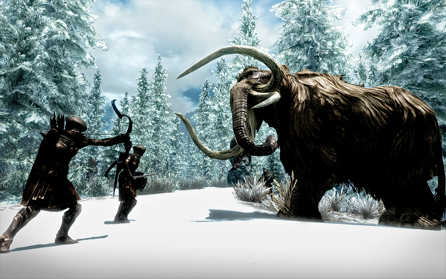 Mammoth Hunt At Skyrim Nexus Mods And Community