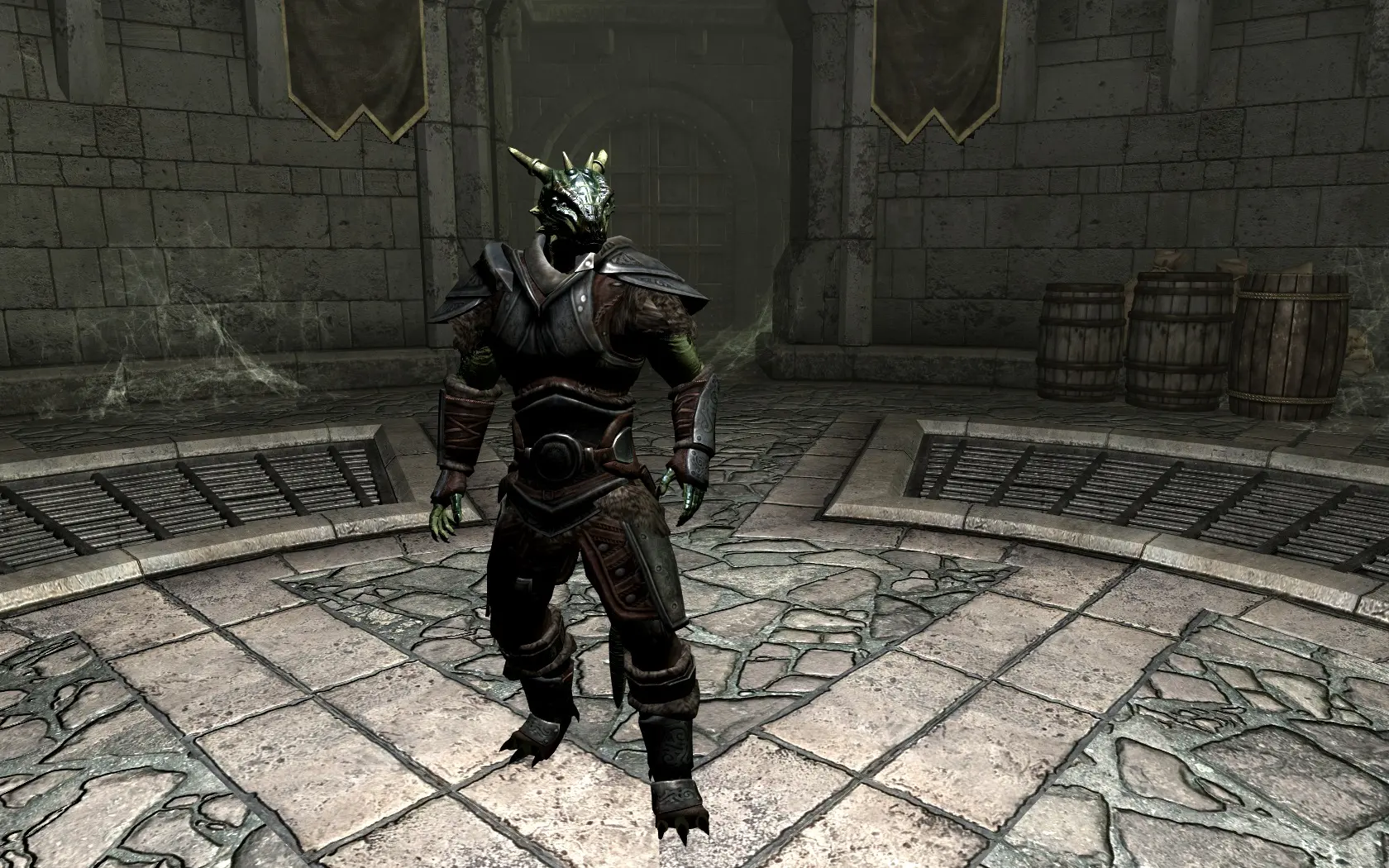 Armor Steel Pads Argonian Unique Beast Race at Skyrim Nexus - Mods and  Community