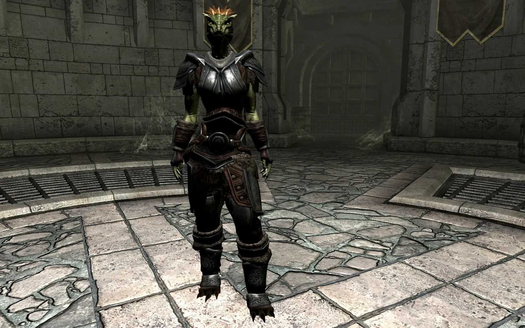 Armor Steel Pads Argonian Unique Beast Race at Skyrim Nexus - Mods and  Community