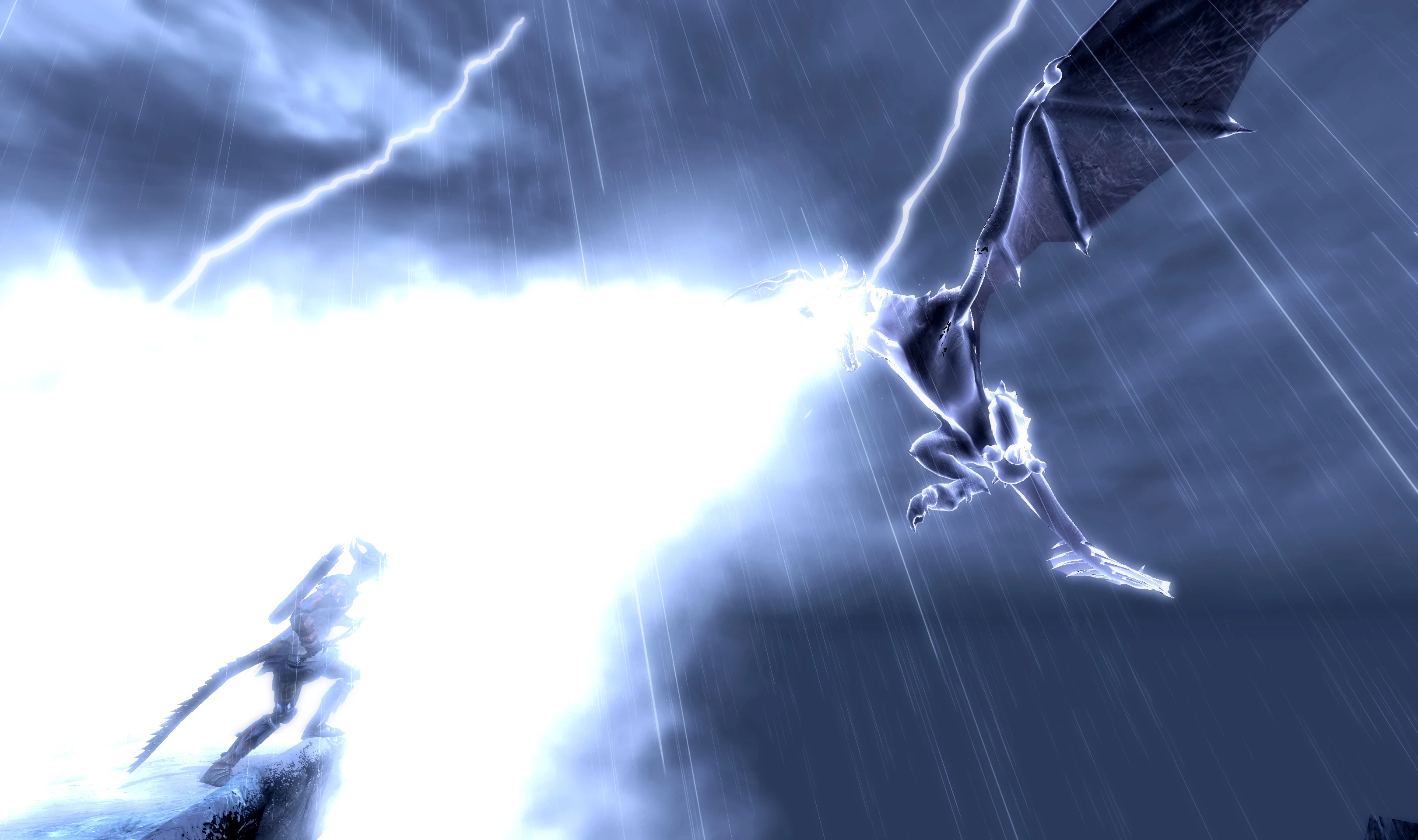 Storm Called Dragon Lightning Strike at Skyrim Nexus - Mods and Community