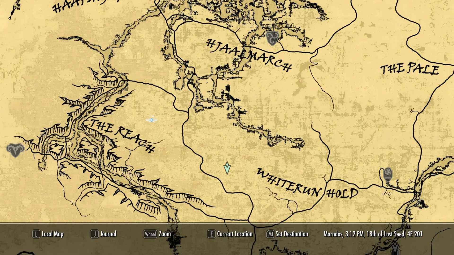 Skyrim paper map mod - lodcatholic