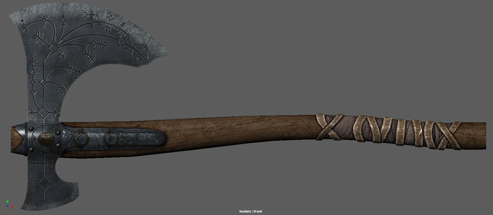 Leviathan Axe Wip 5 Axe Lvl 1 At Skyrim Nexus Mods And Community