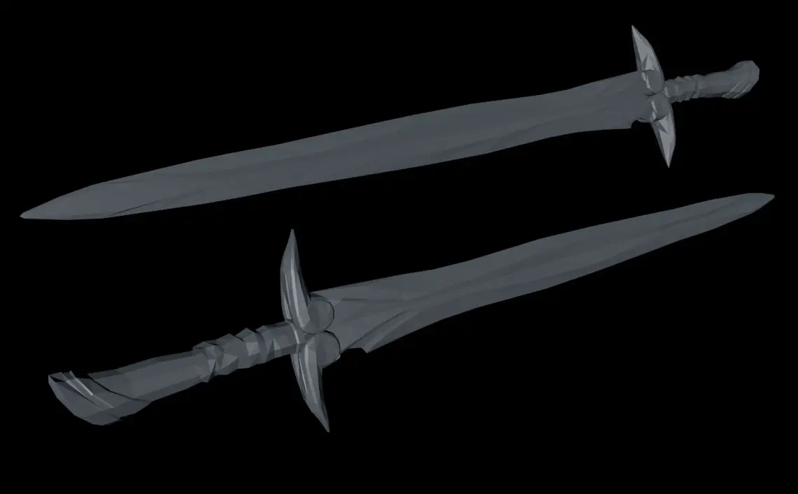 skyrim black sword mod