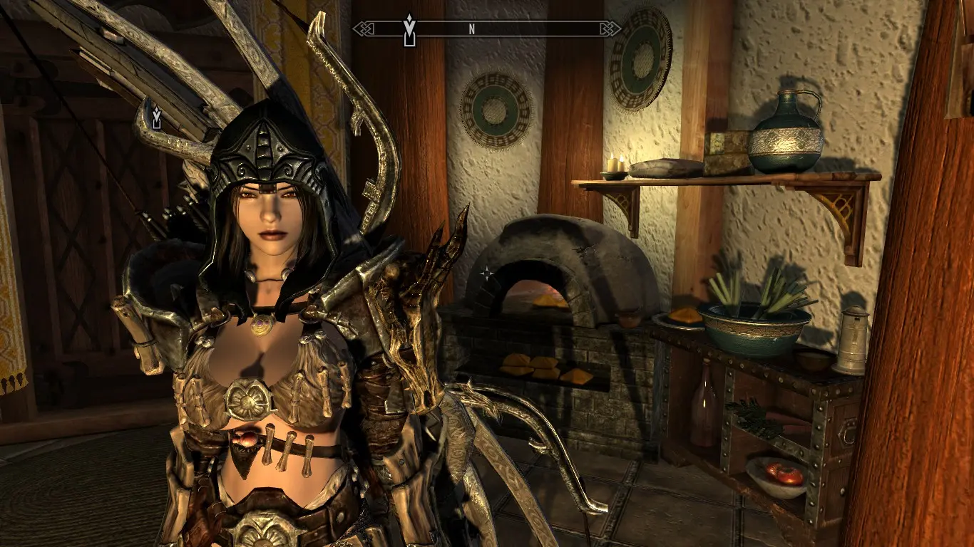 My Character Dragonbone Barbarian Armor At Skyrim Nexus Mods And Community