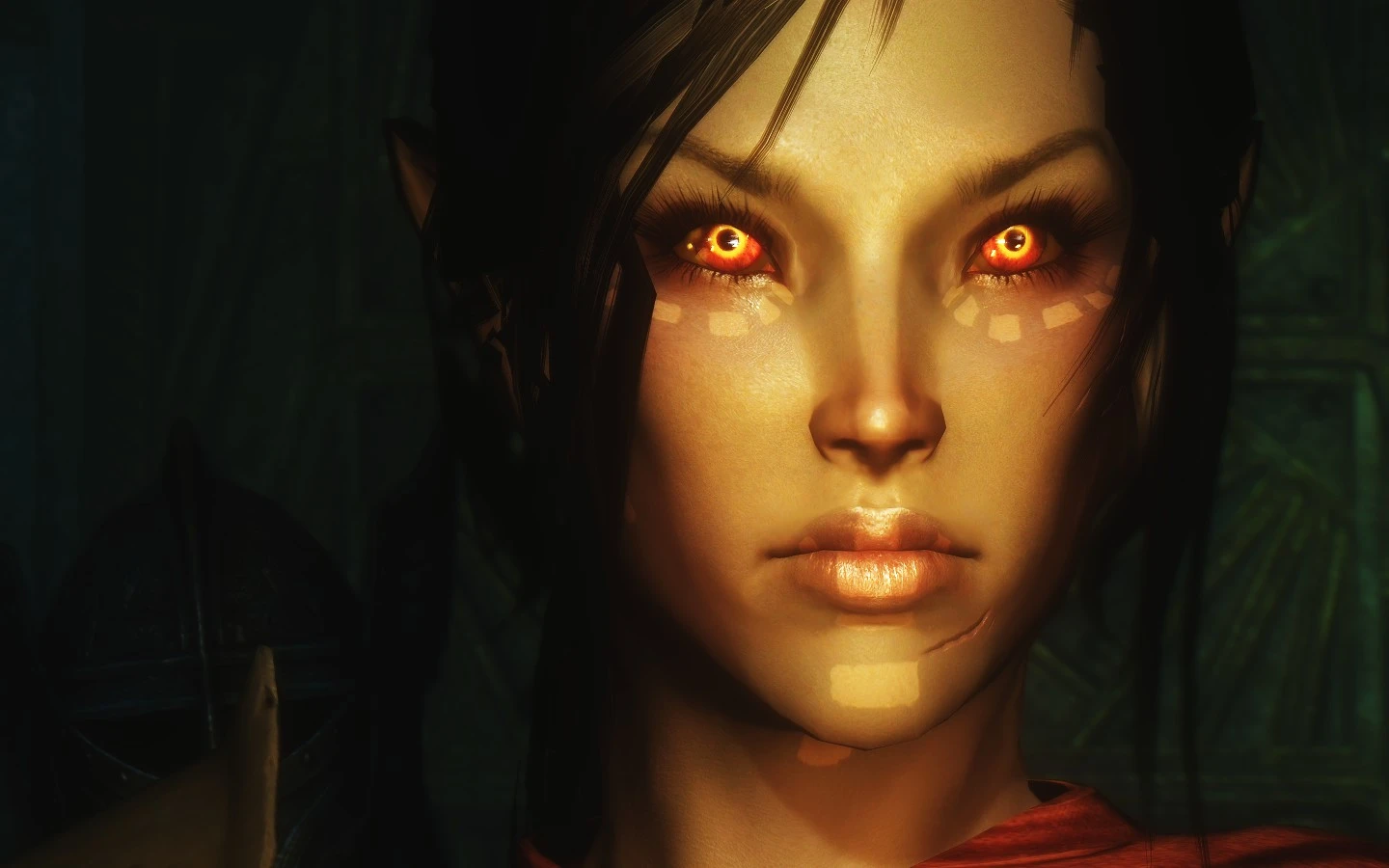A vampire s eyes at Skyrim Nexus - Mods and Community