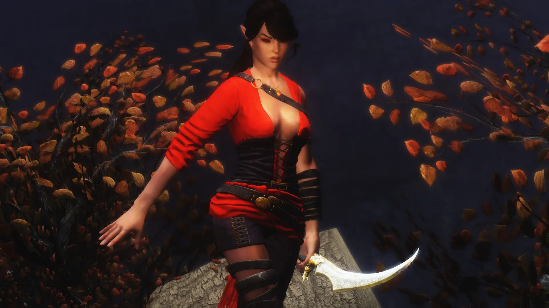 Scarlet Dawn Armor - final at Skyrim Nexus - Mods and Community