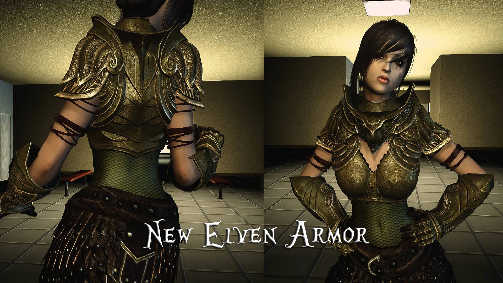 skyrim elven armor mods