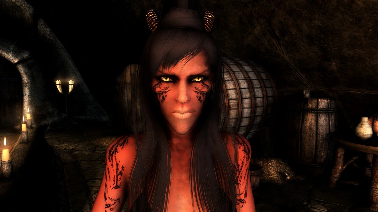 New Race Demon By Den987 Preview At Skyrim Nexus Mods And Community