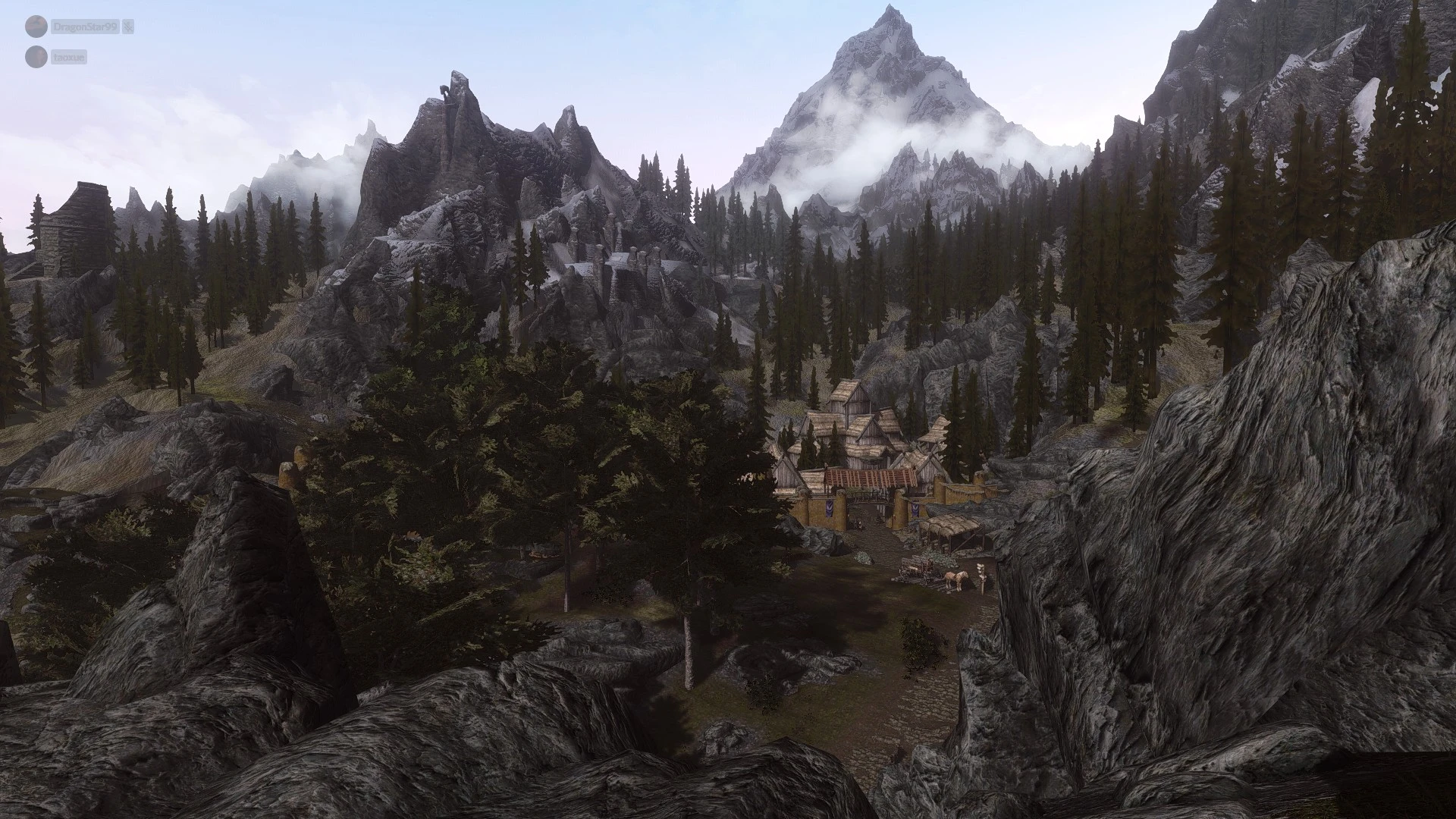 A beautiful view at Skyrim Nexus - Mods and Community