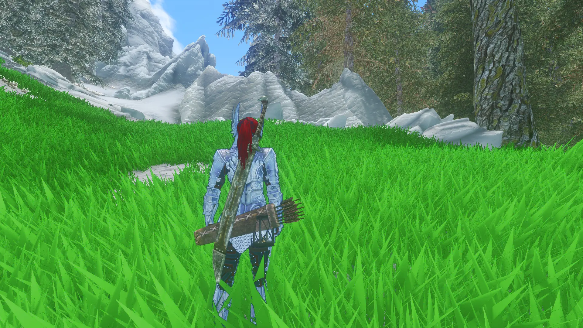 WIP - Grass anime retexture at Skyrim Nexus - Mods and Community