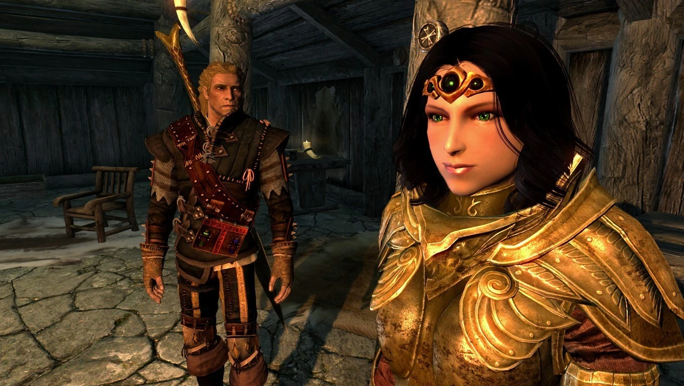Lucia And Her Guard Sven at Skyrim Nexus - Mods and Community. 