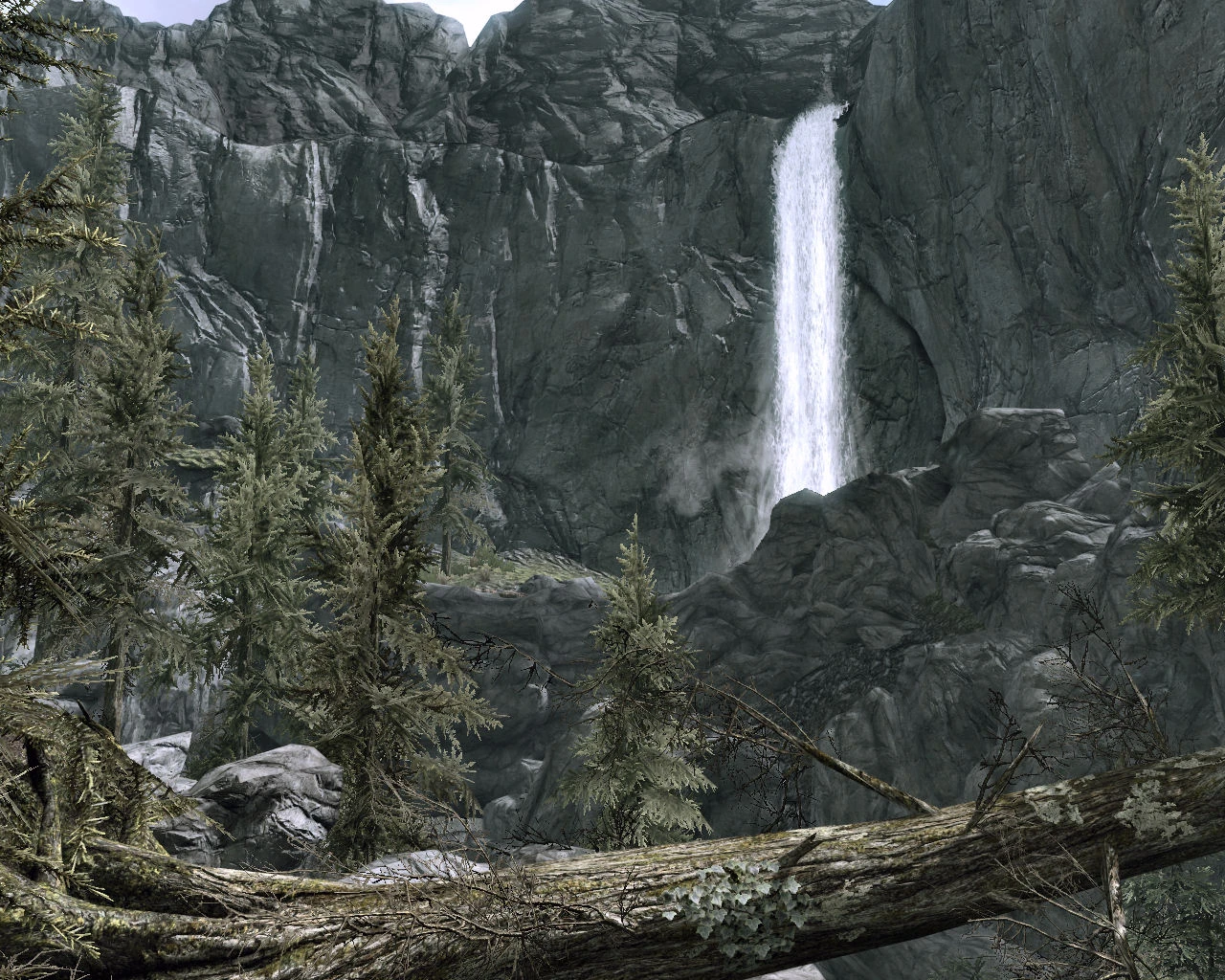 Bloated Mans Grotto Waterfall at Skyrim Nexus - Mods and Community