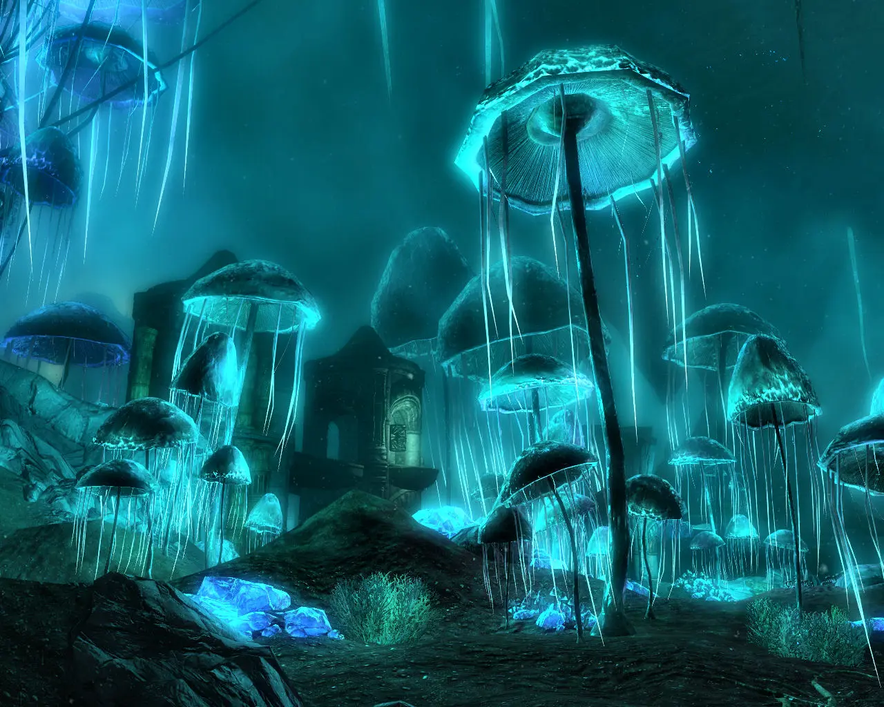 Blackreach Cavern Scenary At Skyrim Nexus Mods And Community   398048 1325126577 