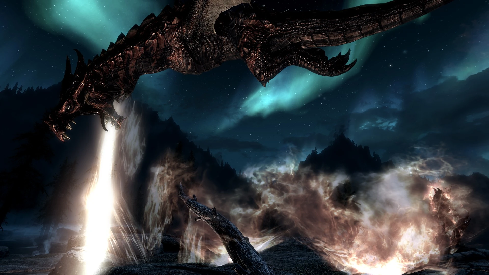 Dragon Strafing Fire at Skyrim Nexus - Mods and Community