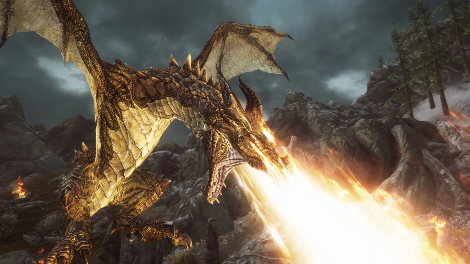 Fire Eyed Dragon At Skyrim Nexus - Mods And Community