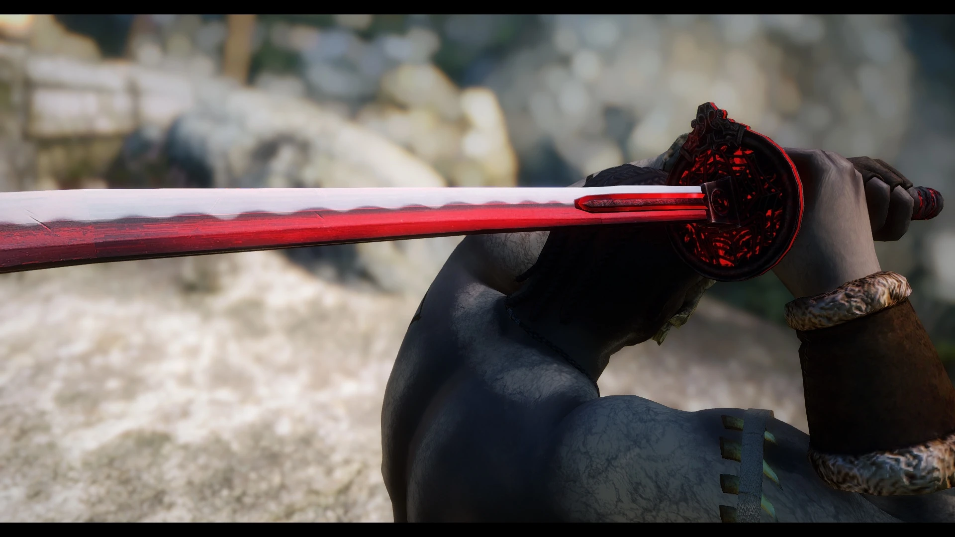 Can you sharpen the ebony blade in skyrim