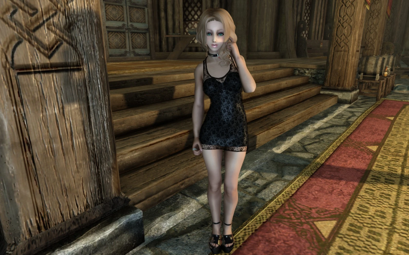 Little black dress at Skyrim Nexus - Mods and Community